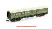 2P-012-056 Dapol Maunsell Brake 3rd Class Coach number 3215 in SR Maunsell Green livery